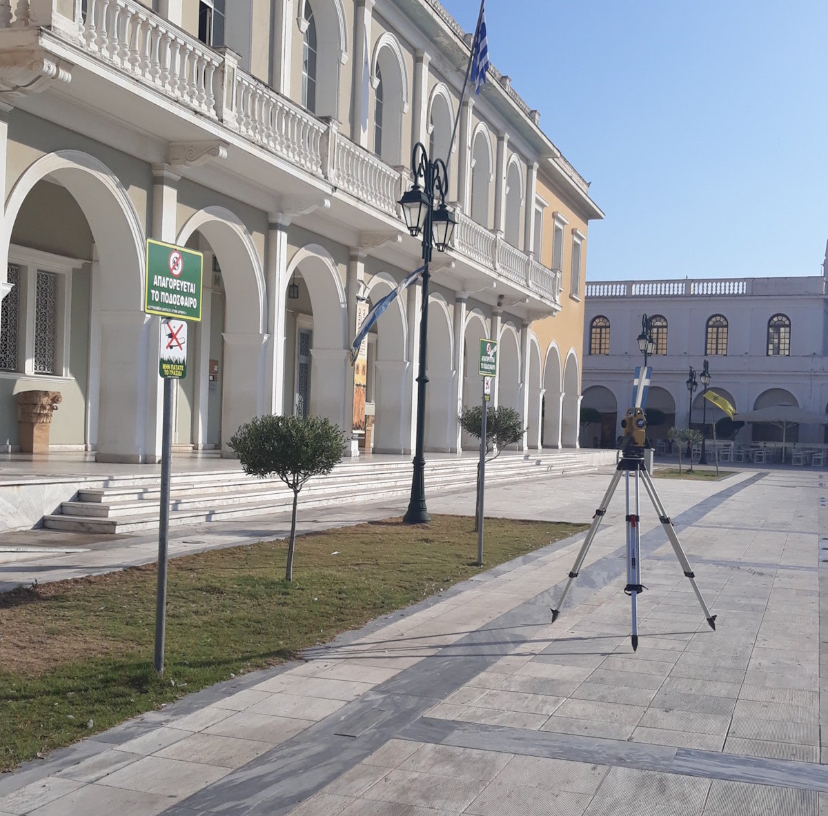 Αποτύπωση Βυζαντινού Μουσείου Ζακύνθου για την έκδοση αδείας